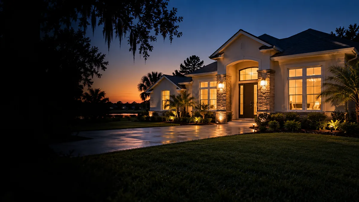 A home in Lakeland with new windows and a new entry door